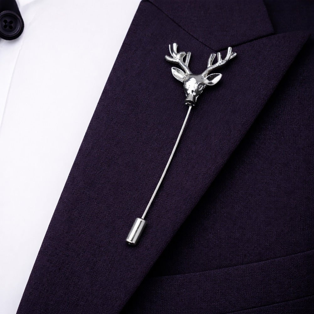 Black & Purple Micro Dot Bow Tie Set