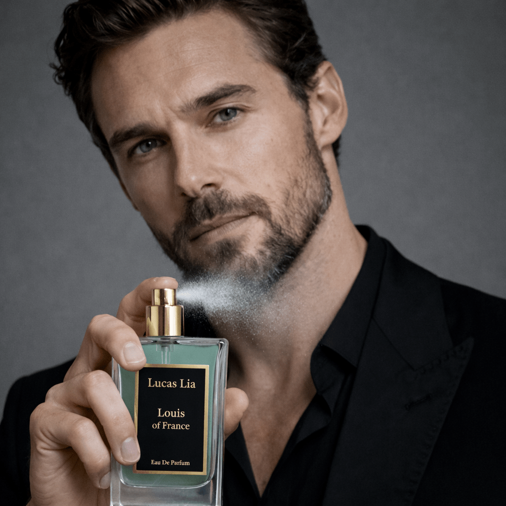 Louis Of France Eau The Perfume For Man, 8-16 Hours Lasting, Grapefruit, Lemon, Ginger, Jasmine, Ceder, Sandalwood