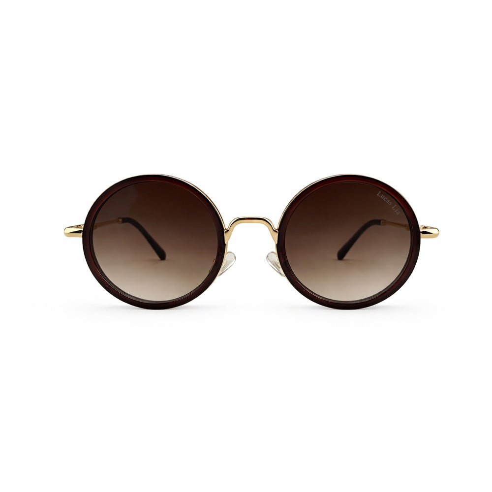 Lucas Lia Premium Round Sunglasses with UV Protection for Men & Women