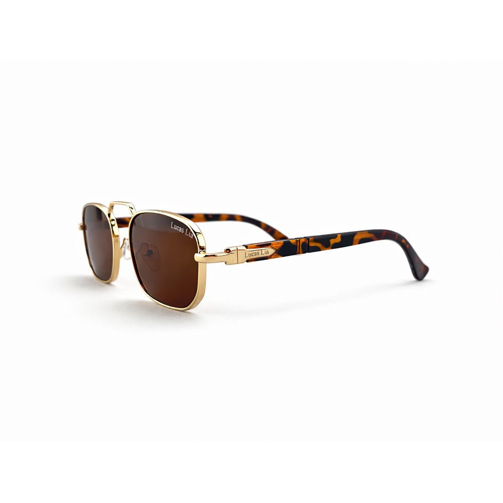 Lucas Lia Modern Classic Aviator Sunglasses for Men and Women