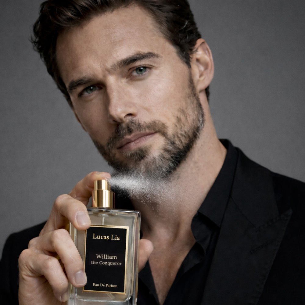 William The Conqueror Eau The Perfume, 12-24 Hours Lasting, Mandarin, Pink Pepper, Lilac, Rose, Patchouli